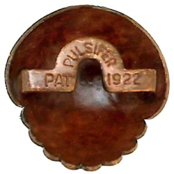 3.2.1 Shoe Button Covers (SBC) Back Types - Omega type shank - Copper Plate - BM (1")